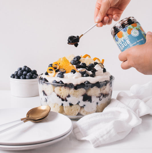 Blueberry Orange Trifle