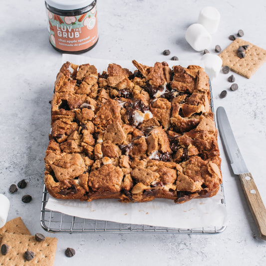 Chai Apple S’mores Bars